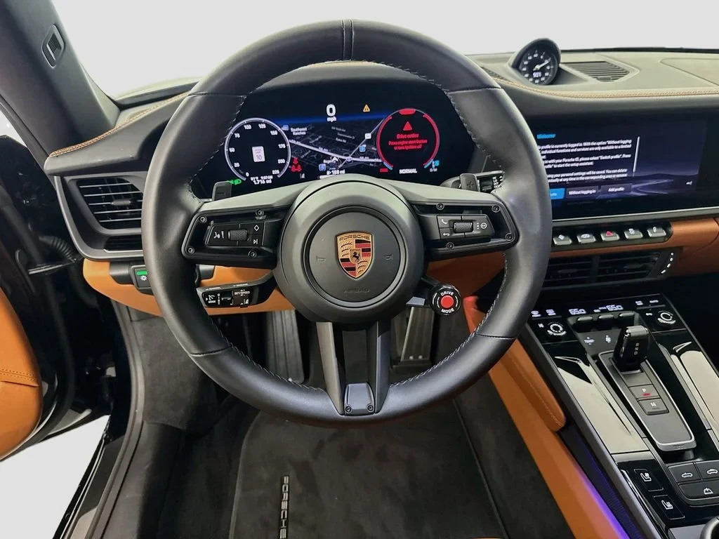 2026 Porsche 911 Carrera S Cabriolet interior, dashboard