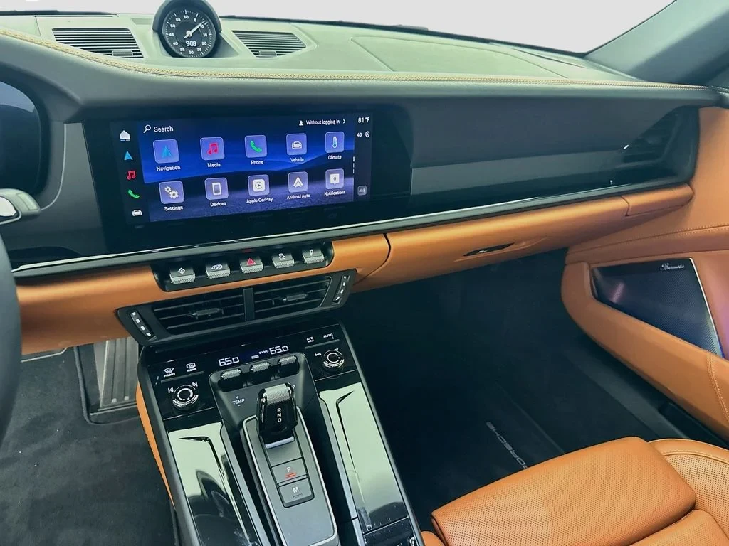 2026 Porsche 911 Carrera S Cabriolet interior, dashboard