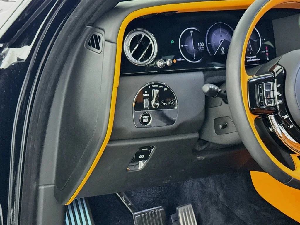 2026 Rolls-Royce Cullinan Series II interior, dashboard, Fire Opal Orange