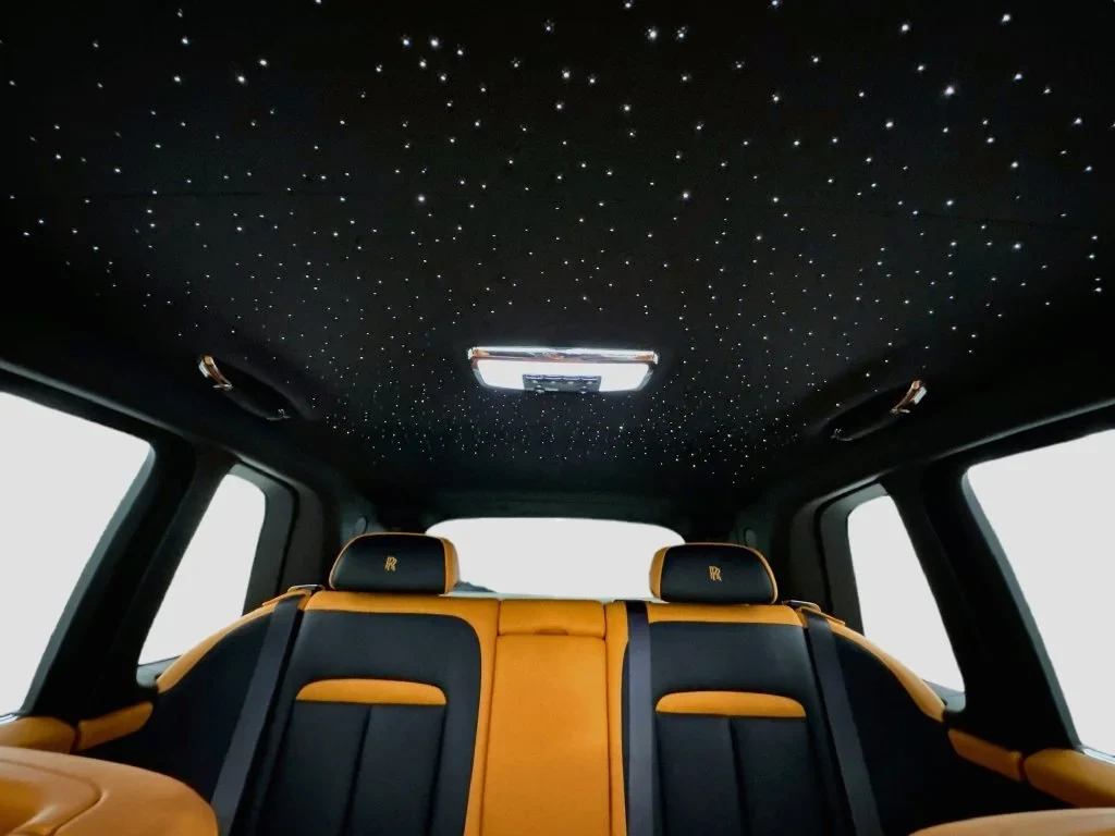 2026 Rolls-Royce Cullinan Series II interior, seats, Fire Opal Orange