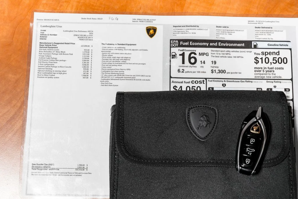 2024 Lamborghini Urus Performante, 30/30