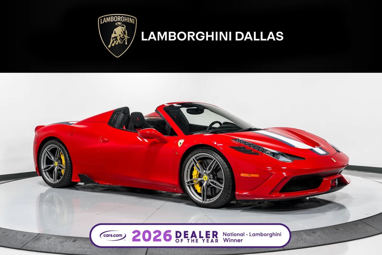 Ferrari 458 Speciale A | Lamborghini Dallas