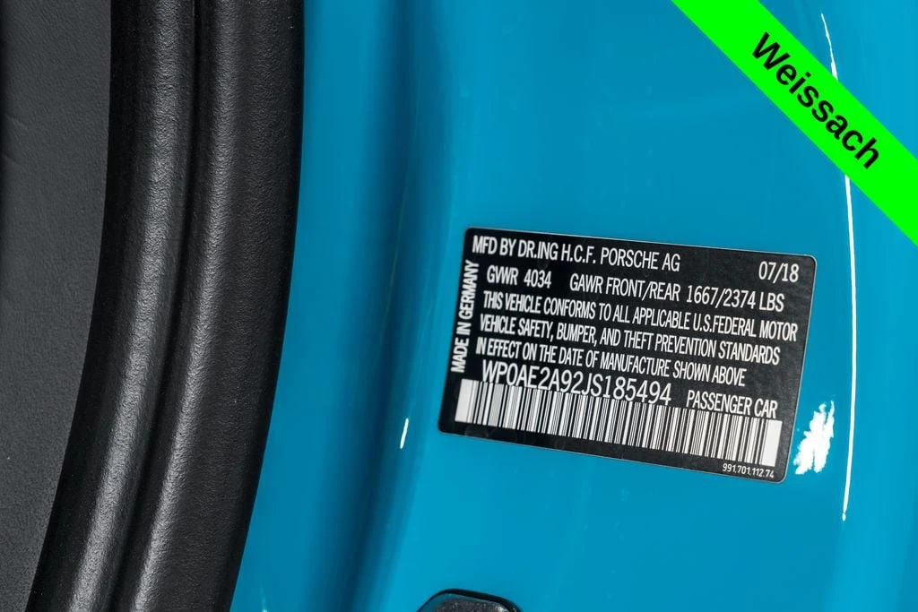 2018 Porsche 911 (991.2) GT2 RS, 7/30