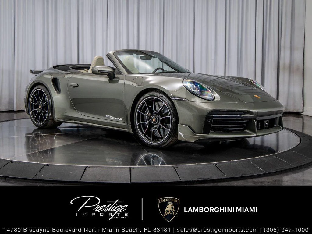Porsche 911 (992.1) Turbo S Cabriolet | Lamborghini Miami