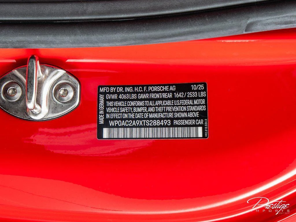 2026 Porsche 911 (992.2) GT3, 5/30