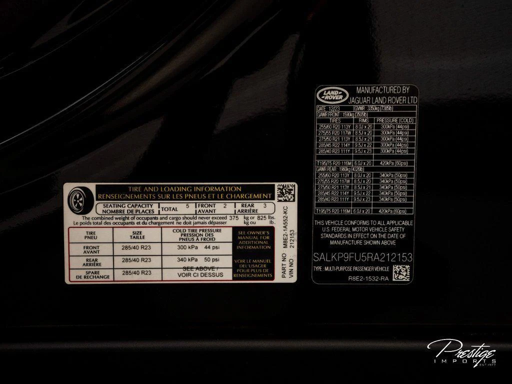 2024 Land Rover Range Rover SE, 30/30