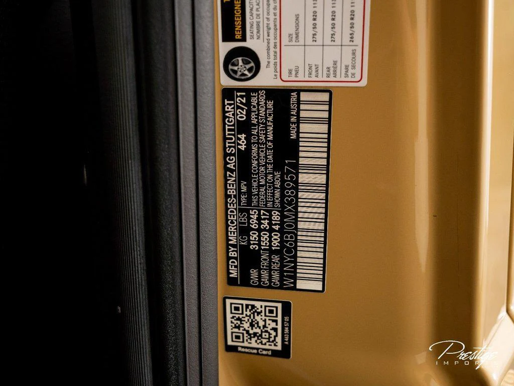 2021 Mercedes-Benz G 550 (W463 2nd Generation), 30/30