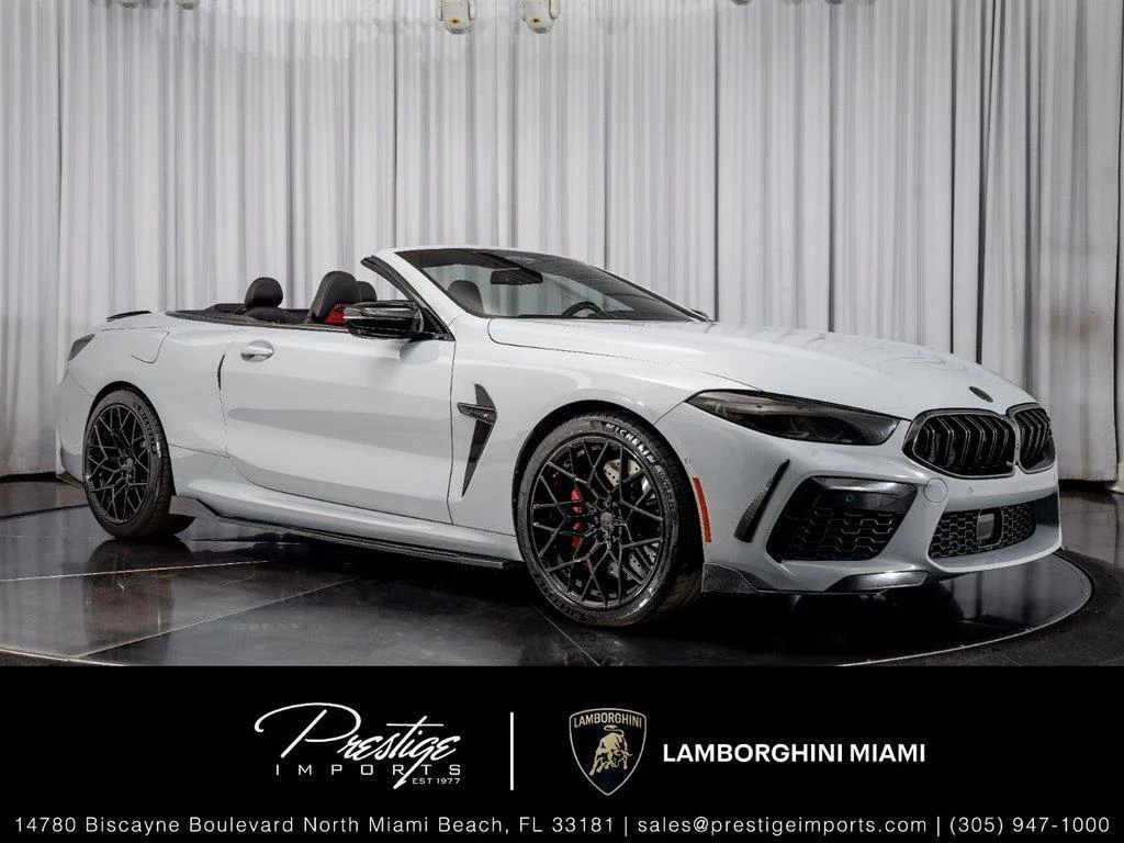 BMW M8 Convertible Competition (F91) | Lamborghini Miami
