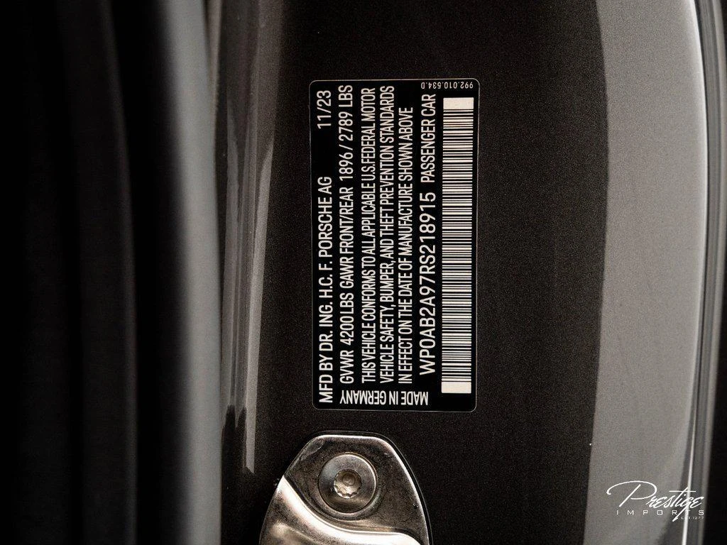 2024 Porsche 911 (992.1) Carrera GTS, 30/30