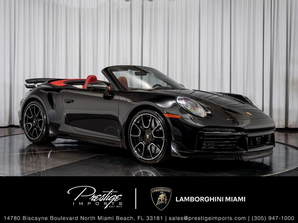 Porsche 911 (992.1) Turbo S Cabriolet | Lamborghini Miami
