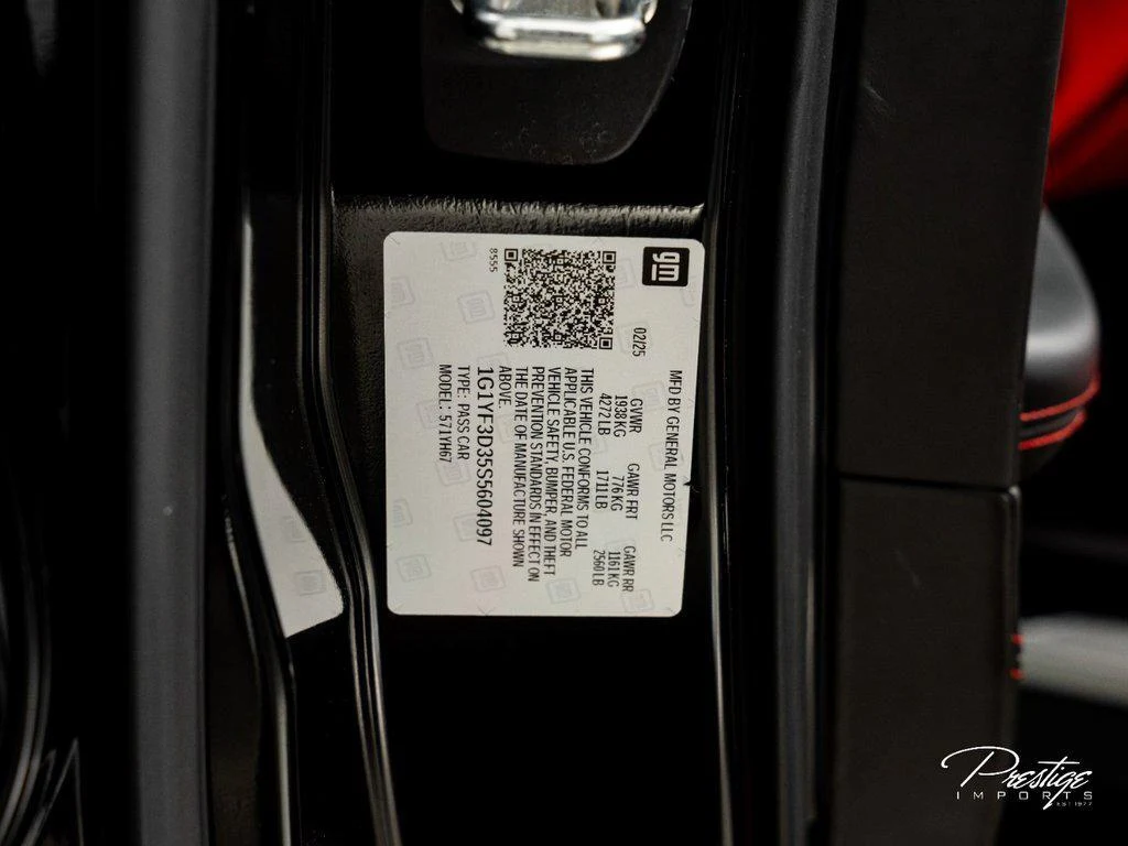 2025 Chevrolet Corvette Z06 3LZ Convertible (C8), 30/30
