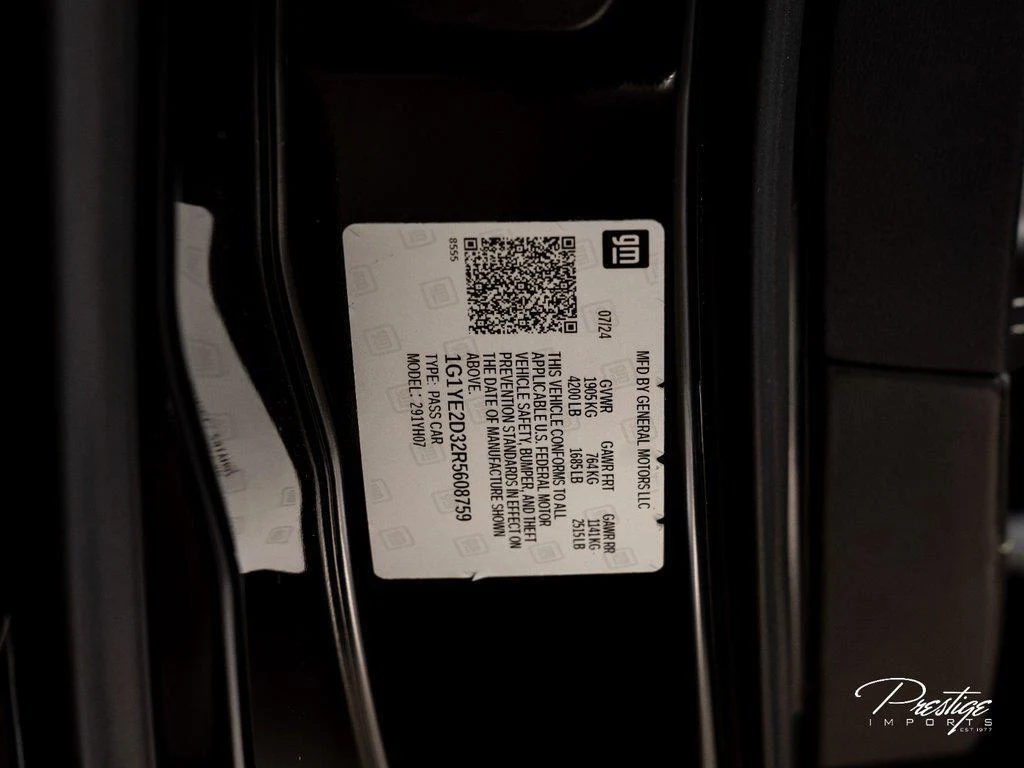 2024 Chevrolet Corvette Z06 2LZ (C8), 30/30