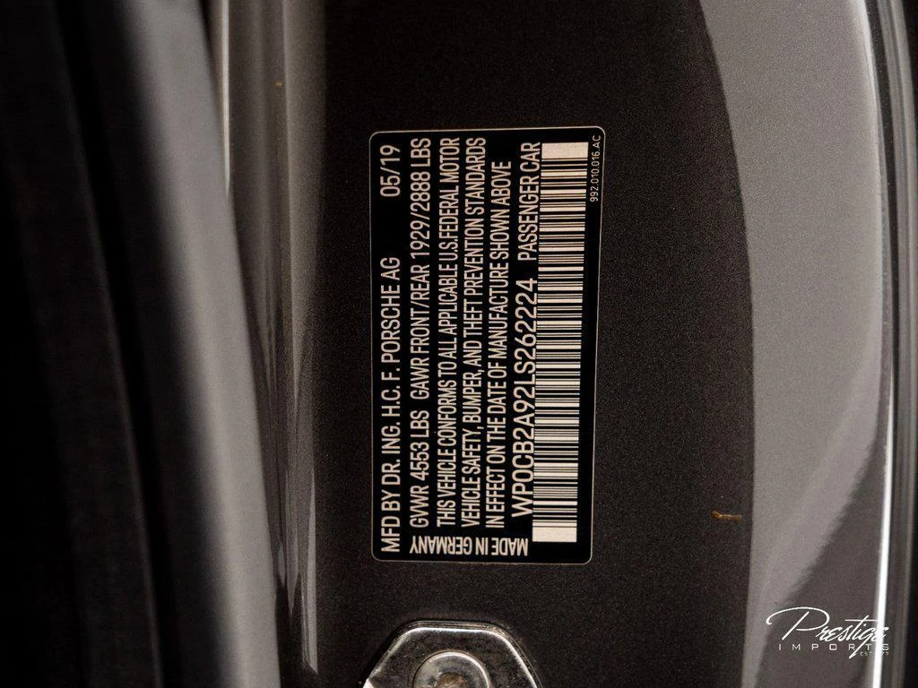 2020 Porsche 911 (992.1) Carrera 4S Cabriolet, 30/30