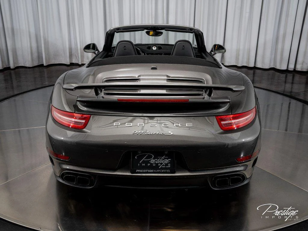 2014 Porsche 911 (991.1) Turbo S Cabriolet, 10/30
