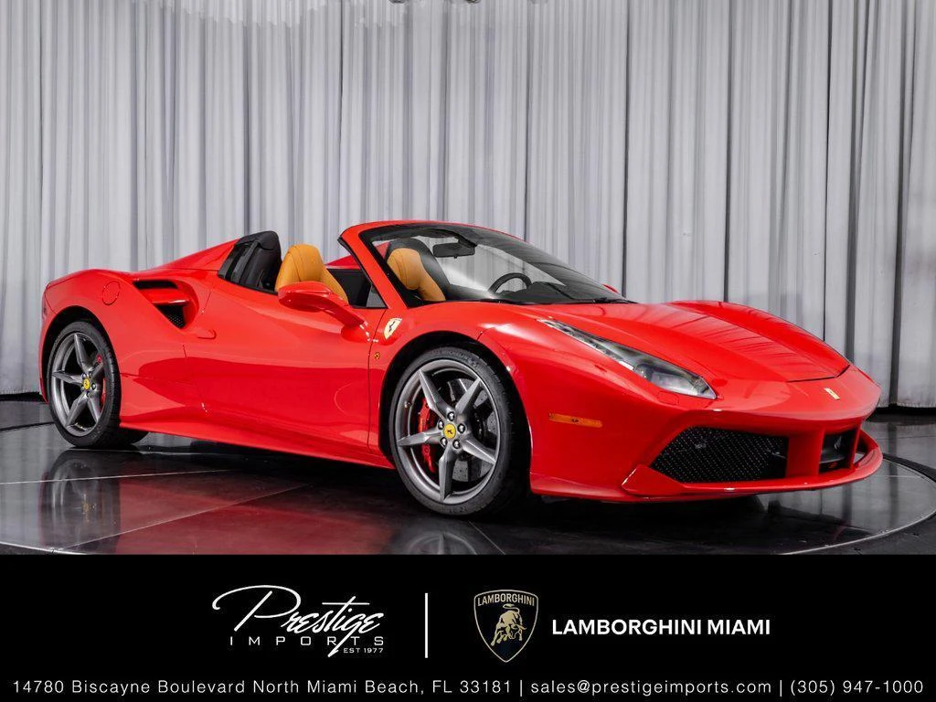 Ferrari 488 Spider | Lamborghini Miami