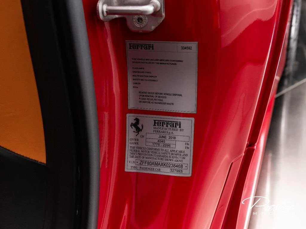 2019 Ferrari 488 Spider, 30/30