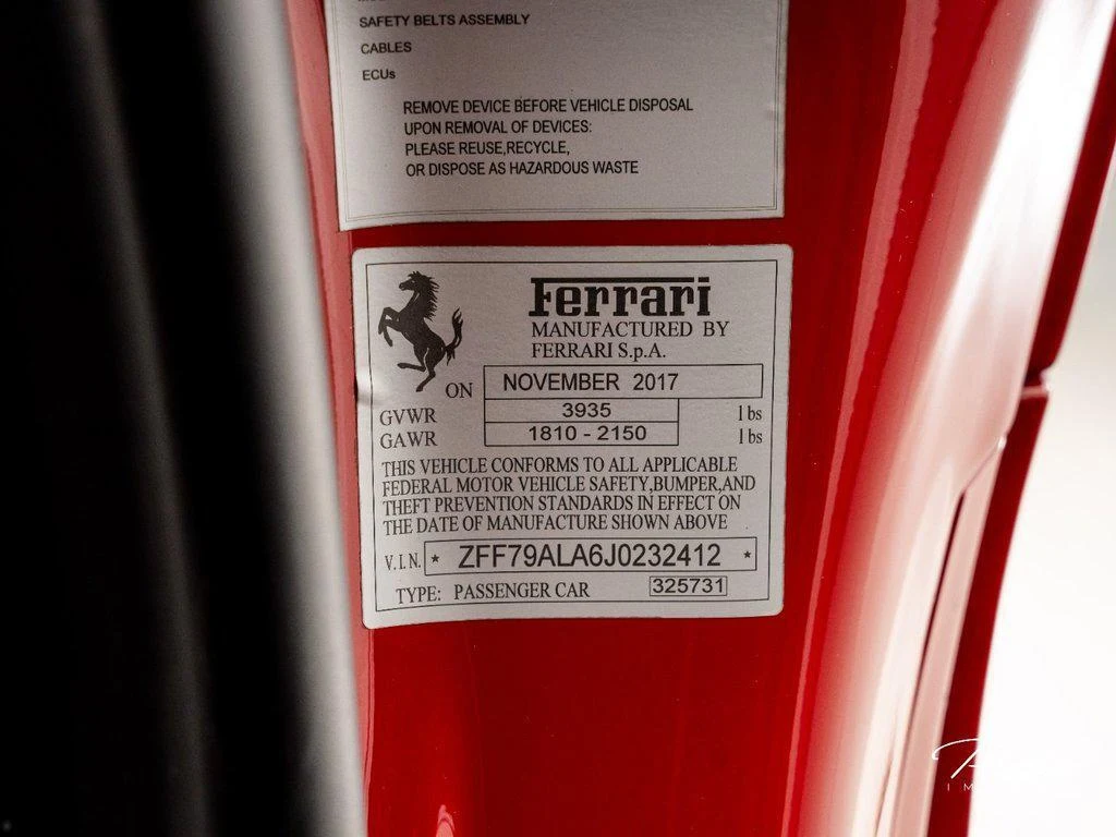 2018 Ferrari 488 GTB, 30/30