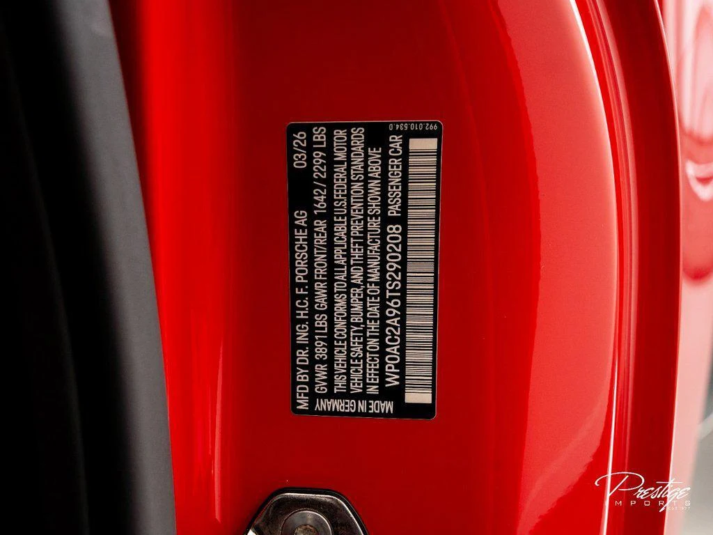 2026 Porsche 911 (992.2) GT3, 30/30