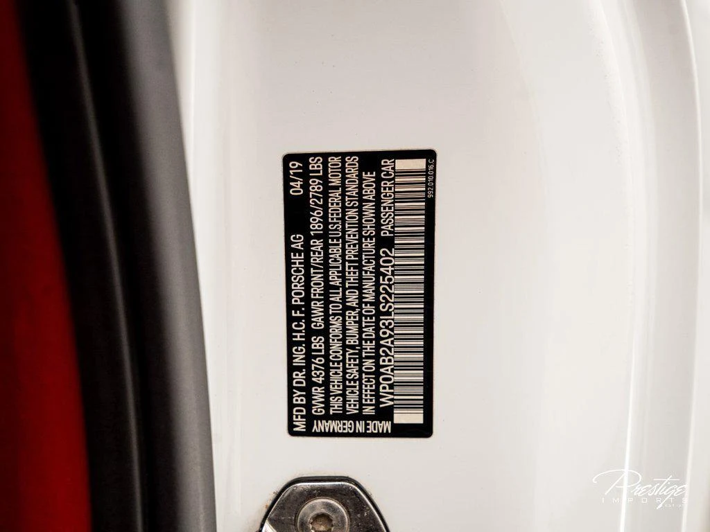 2020 Porsche 911 (992.1) Carrera S, 30/30