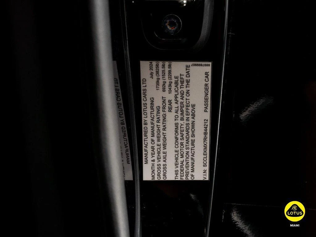 2024 Lotus Emira First Edition, 30/30
