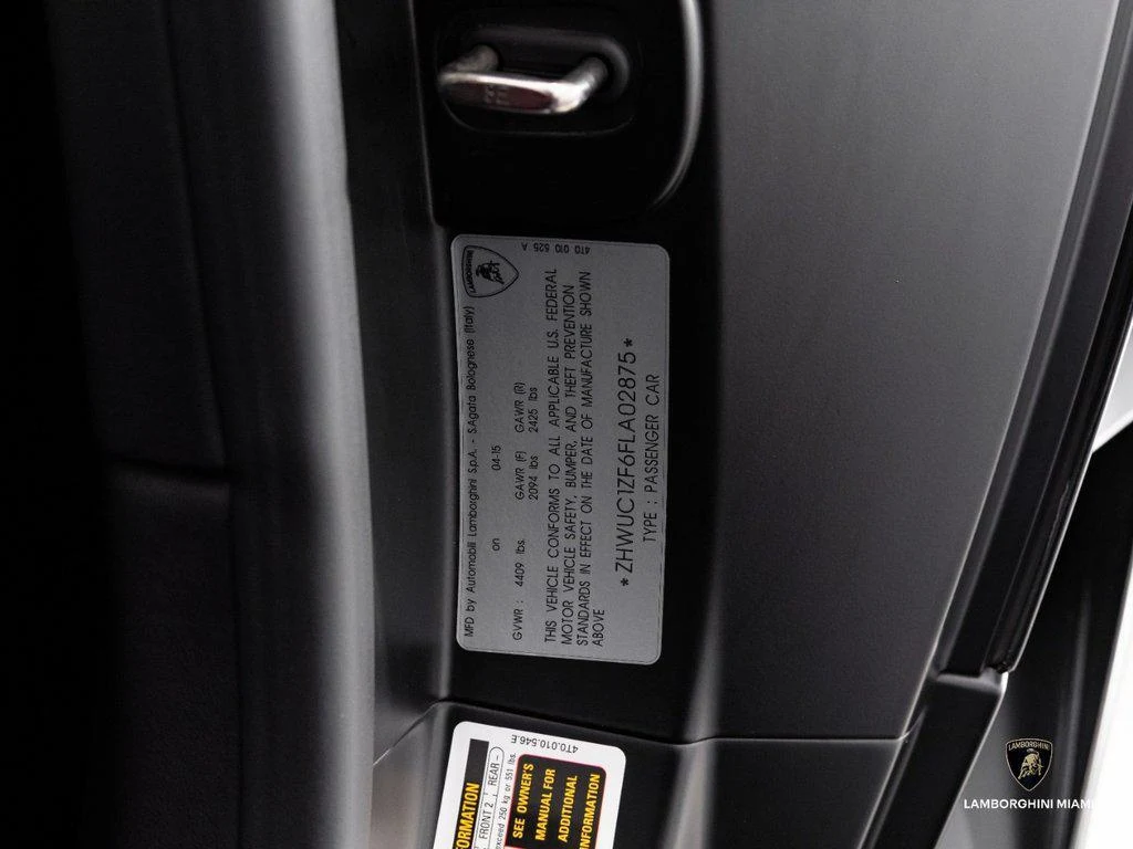 2015 Lamborghini Huracán LP 610-4, 30/30