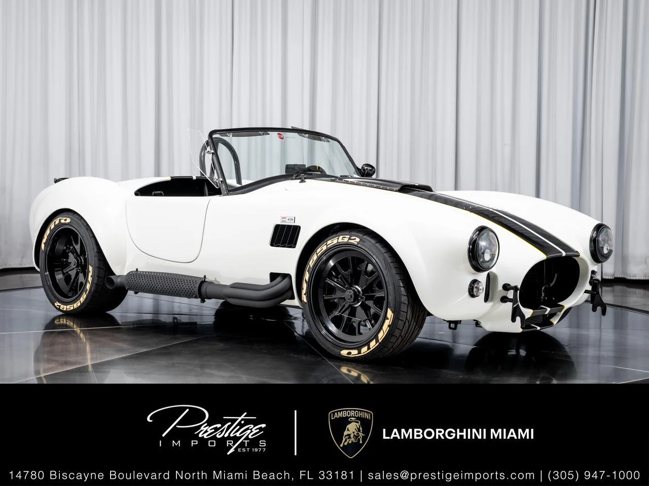 Backdraft Racing Cobra Roadster | Lamborghini Miami