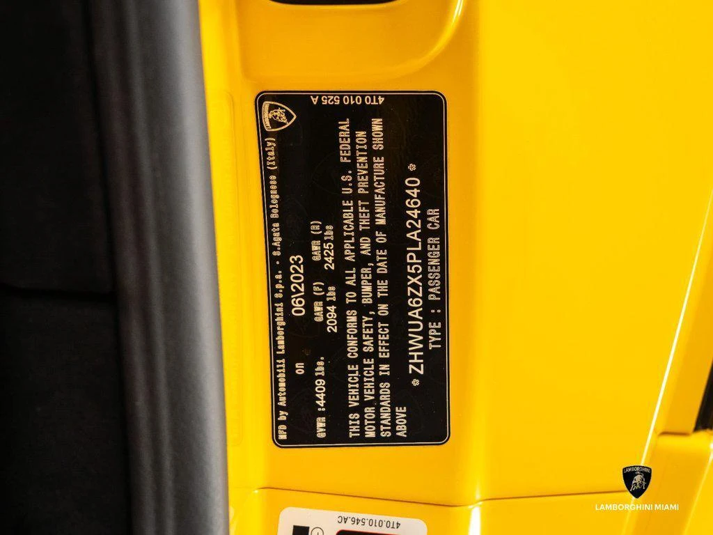 2023 Lamborghini Huracán STO, 29/29