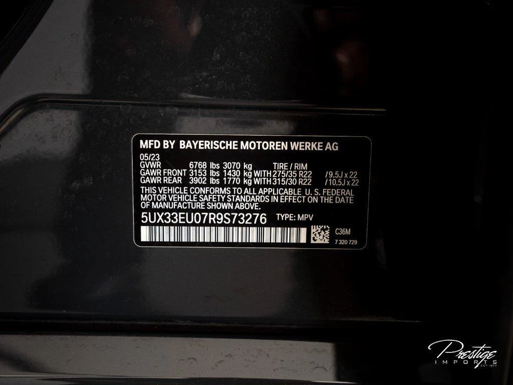 2024 BMW X5 M60i, 29/29