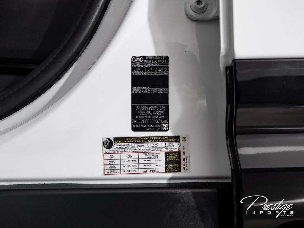 2025 Land Rover Defender 110 P500 X-Dynamic SE, 29/29