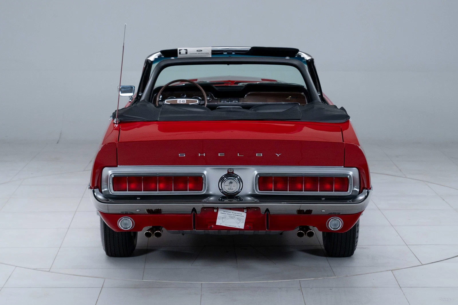 1968 Shelby Mustang GT500KR Convertible (1st Generation), 4/30