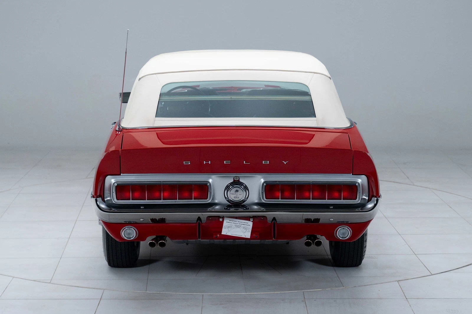 1968 Shelby Mustang GT500KR Convertible (1st Generation), 12/30