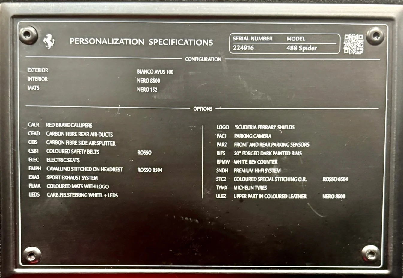 2017 Ferrari 488 Spider, 26/27