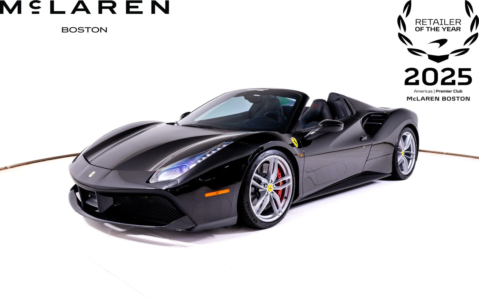 Ferrari 488 Spider | McLaren Boston