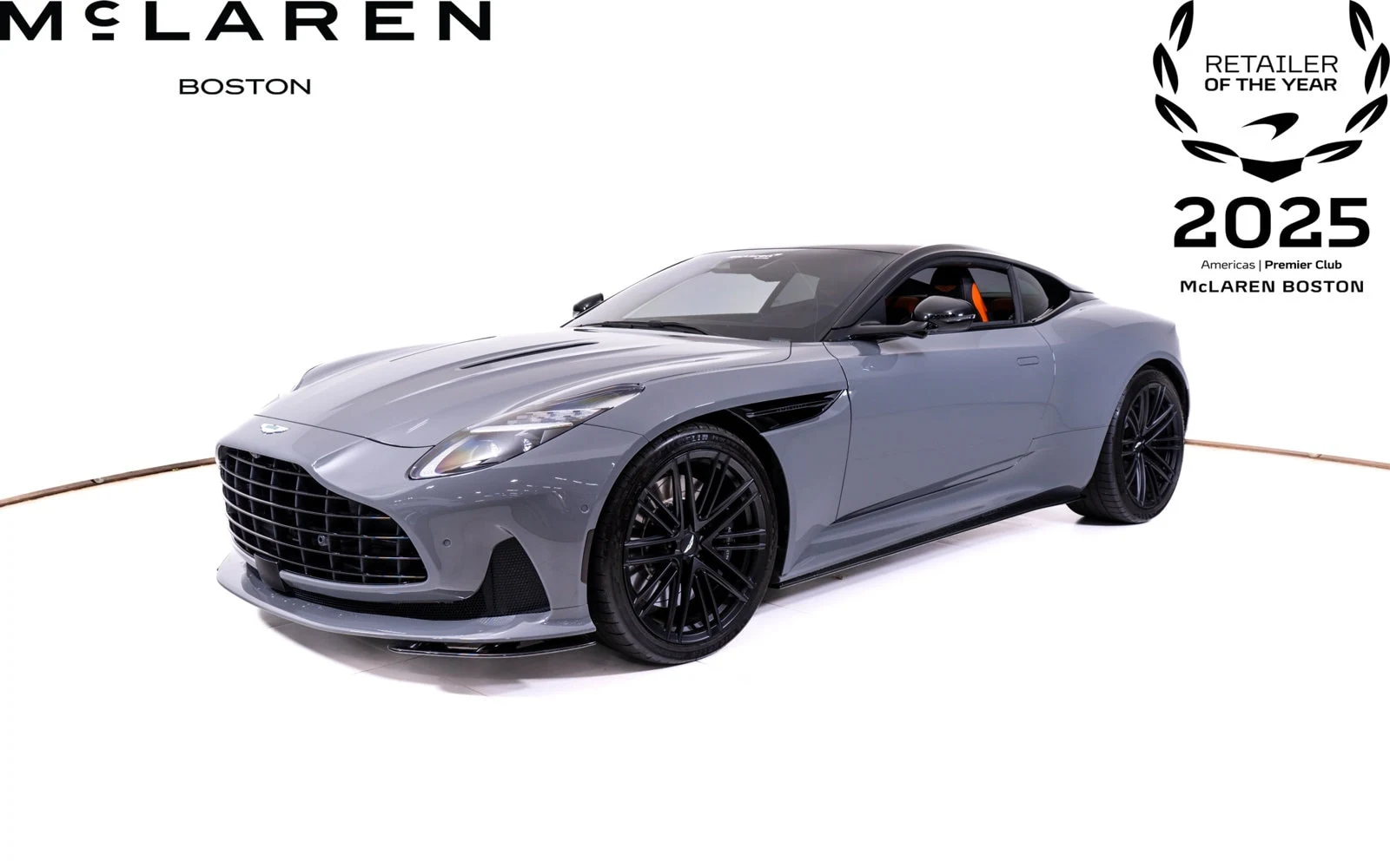 Aston Martin DB12 | McLaren Boston