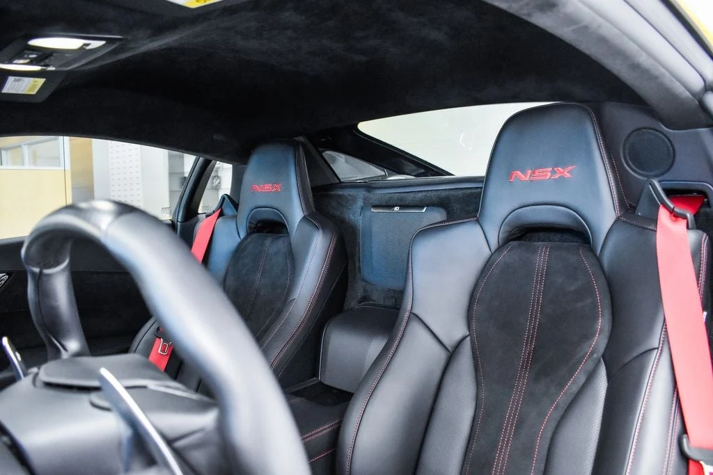 2022 Acura NSX Type S interior, seats, Ebony