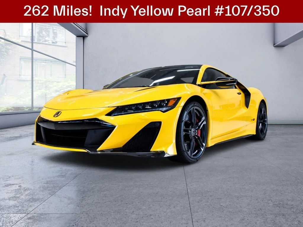 2022 Acura NSX Type S for sale, exterior, Yellow