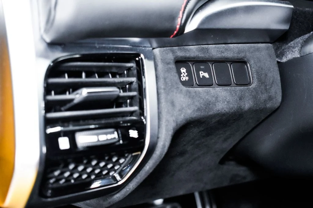 2022 Acura NSX Type S interior, Ebony
