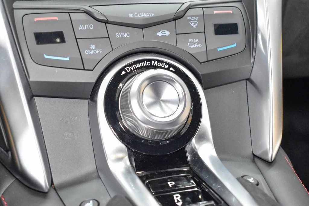 2022 Acura NSX Type S interior, Ebony
