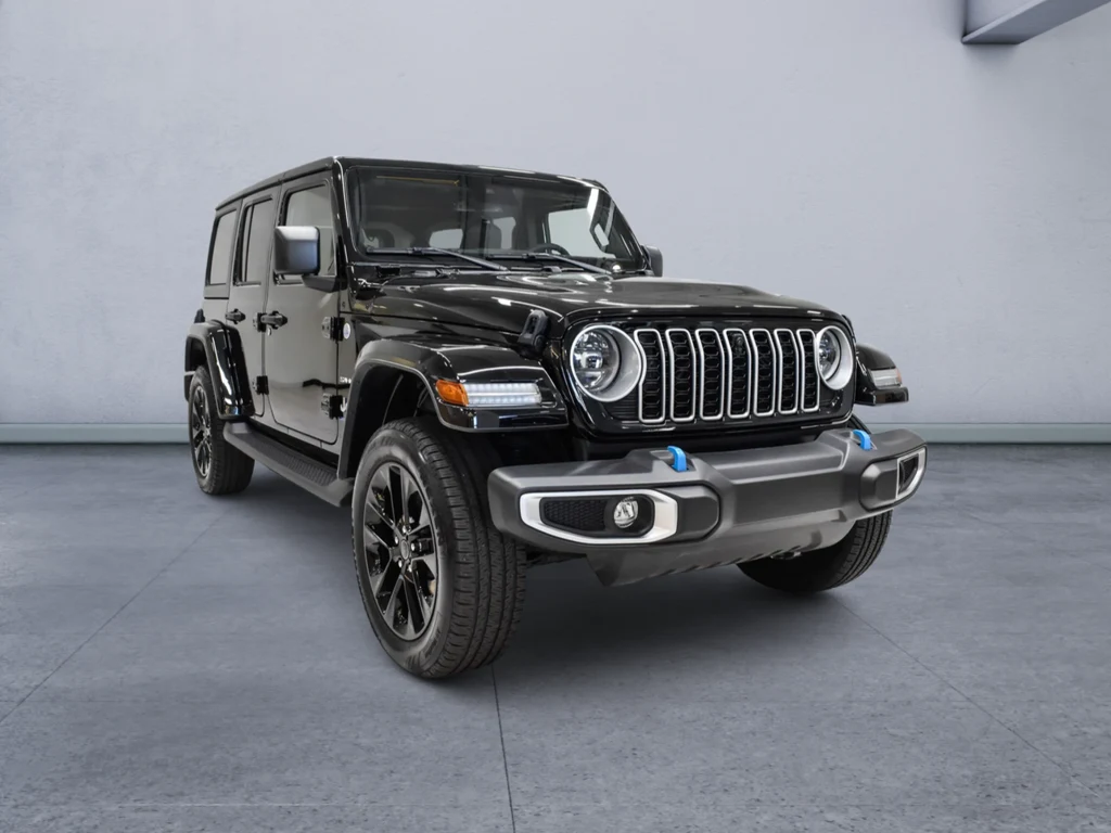 2024 Jeep Wrangler Sahara 4xe for sale, exterior, Black