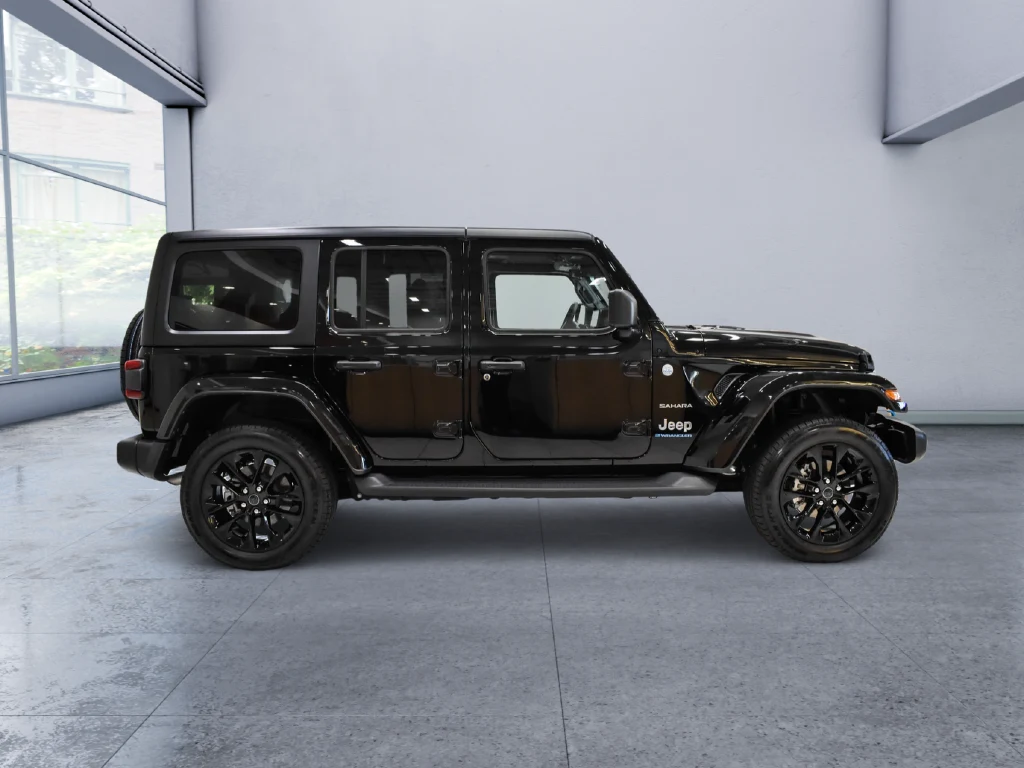 2024 Jeep Wrangler Sahara 4xe for sale, exterior, Black