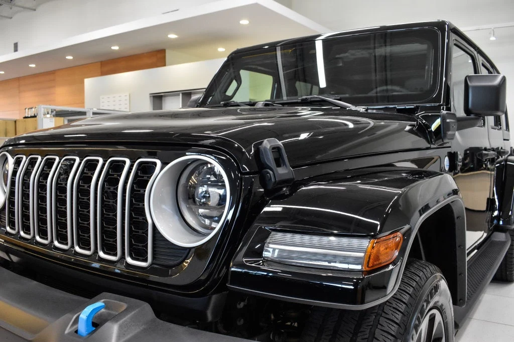 2024 Jeep Wrangler Sahara 4xe for sale, exterior, Black