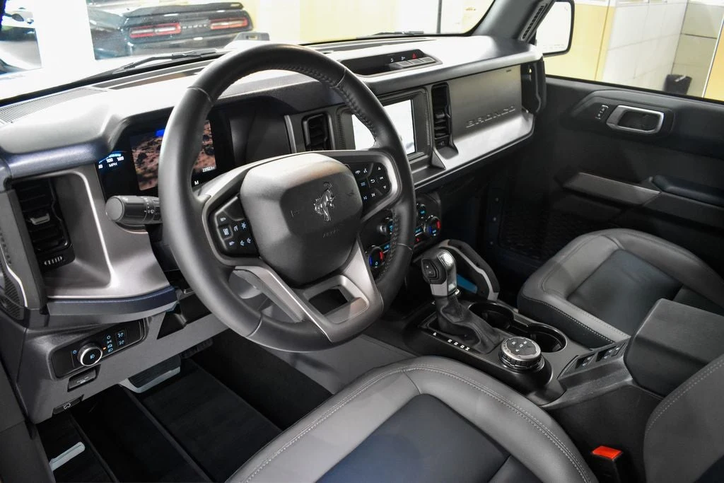 2023 Ford Bronco Outer Banks interior, dashboard, Dark Space Gray