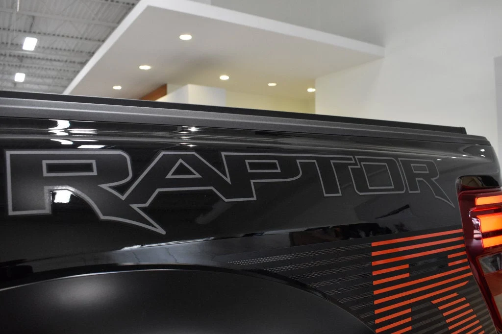 2025 Ford F-150 Raptor R interior, door sill, Black