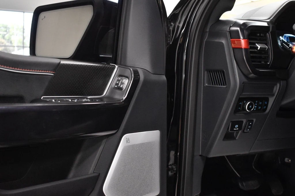 2025 Ford F-150 Raptor R interior, door panel, Black