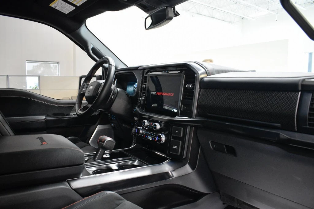 2025 Ford F-150 Raptor R interior, Black