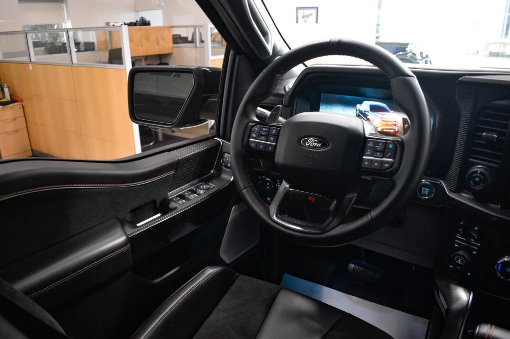 2025 Ford F-150 Raptor R interior, Black