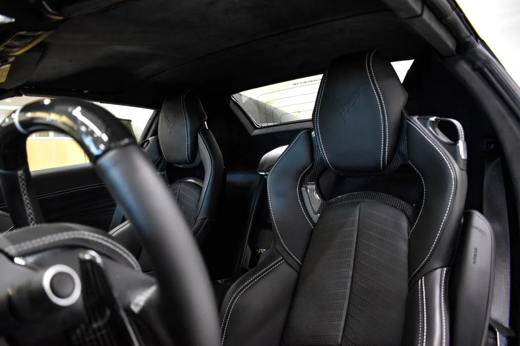 2026 Chevrolet Corvette Z06 Convertible interior, seats, Jet Black