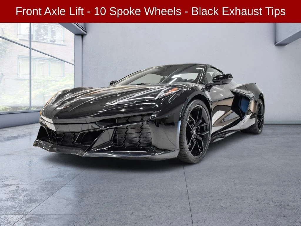 2026 Chevrolet Corvette Z06 Convertible for sale, exterior, Black