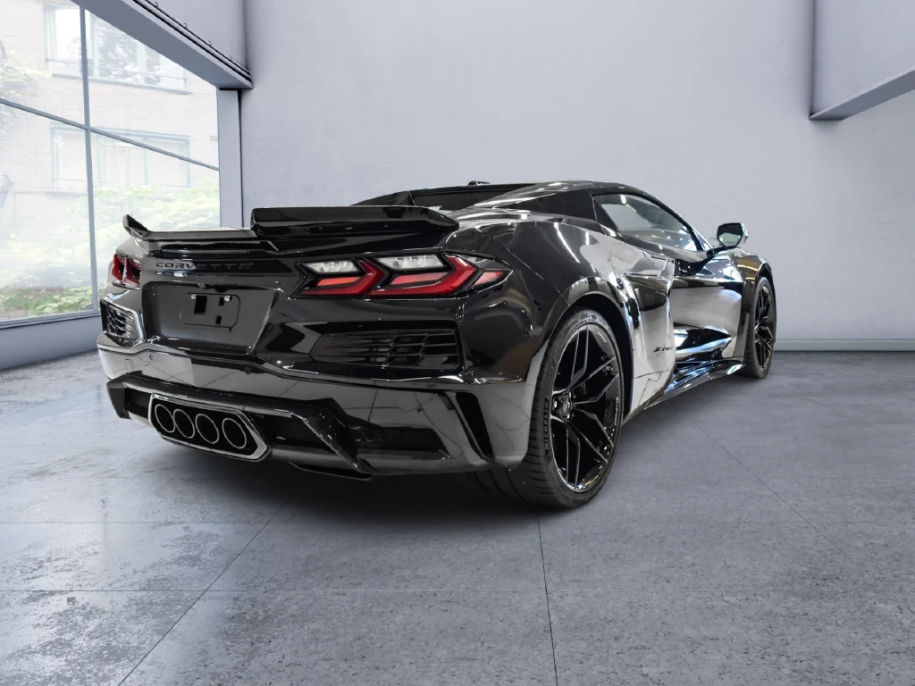 2026 Chevrolet Corvette Z06 Convertible for sale, exterior, Black