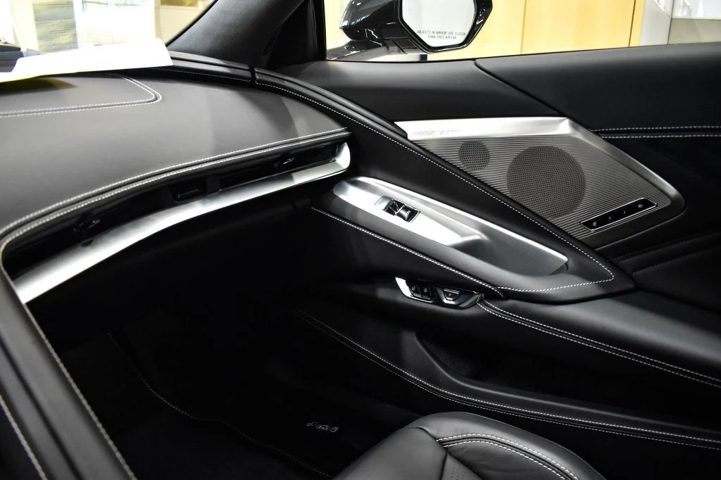 2026 Chevrolet Corvette Z06 Convertible interior, door panel, Jet Black